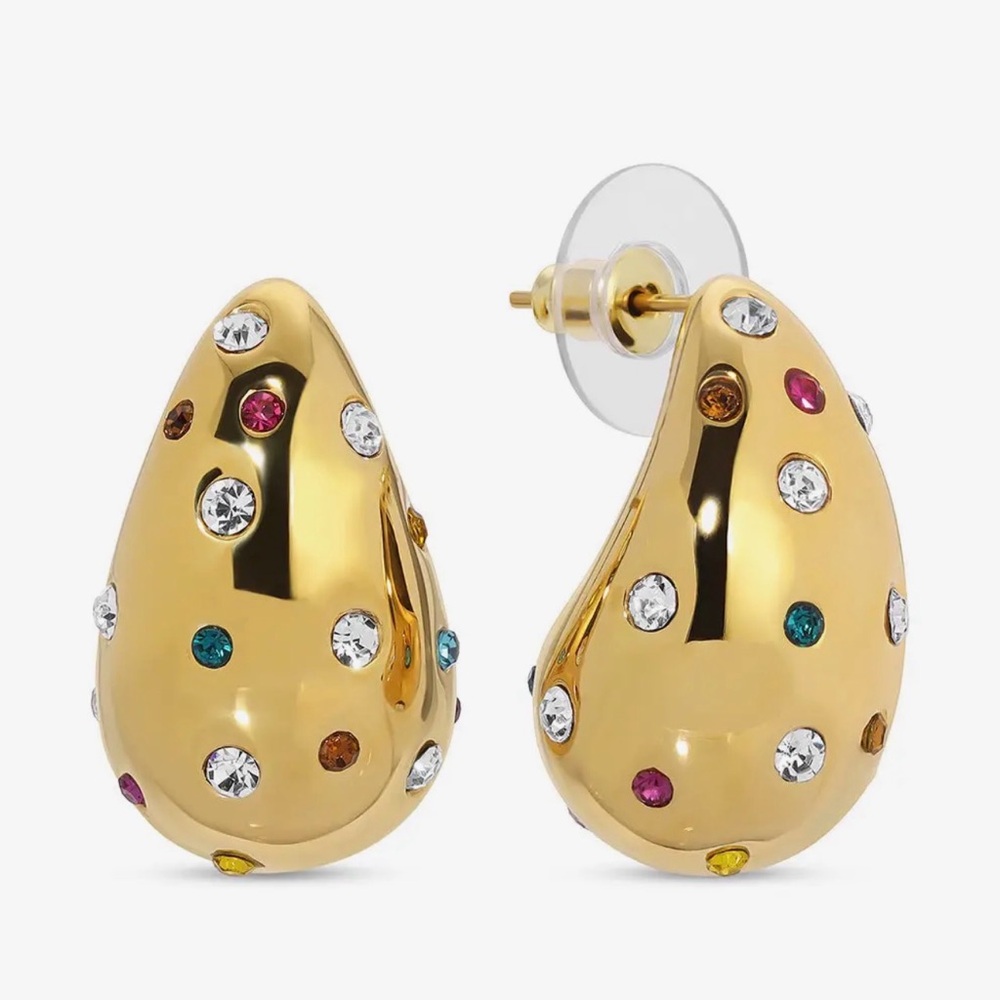 Cloud Cz Earring‎ by eye candy BNWT